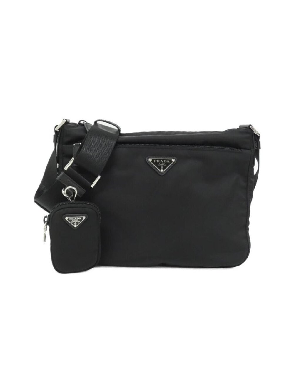 Prada Shoulder Bag Silver